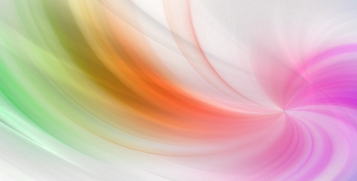 Image of glorious and soft multicolored waves. Light Wave Archive #16