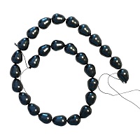 Black Mother of Pearl Beads